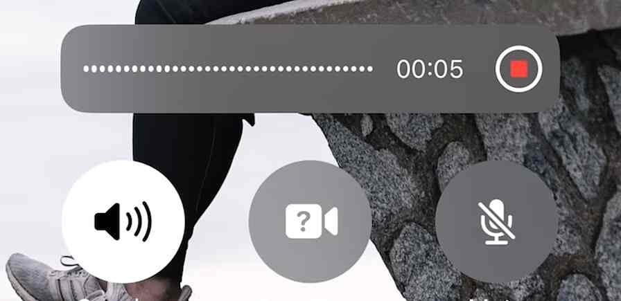 Hero image showing an iPhone recording a call