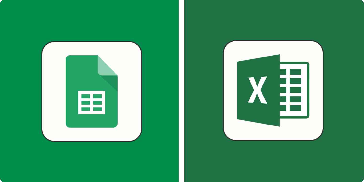 Is Google Sheets the same as Excel?