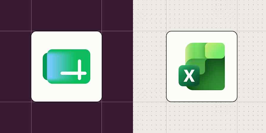 Hero image with the Google Sheets and Excel logos