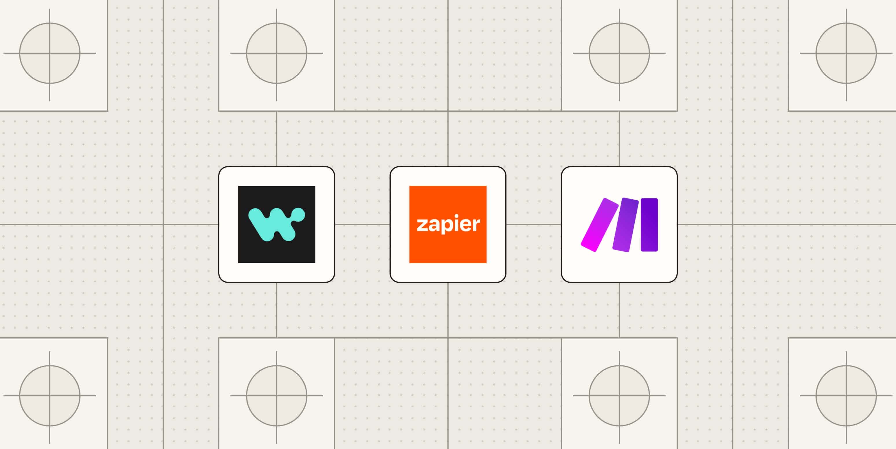 Hero image with the logos of the best workflow orchestration software