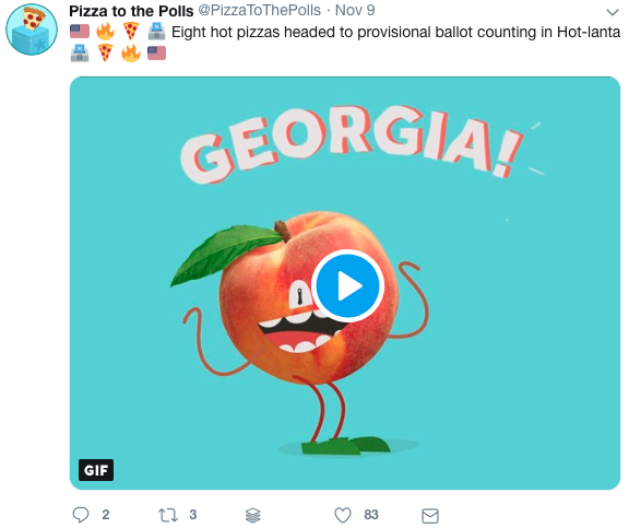 Pizza tweet
