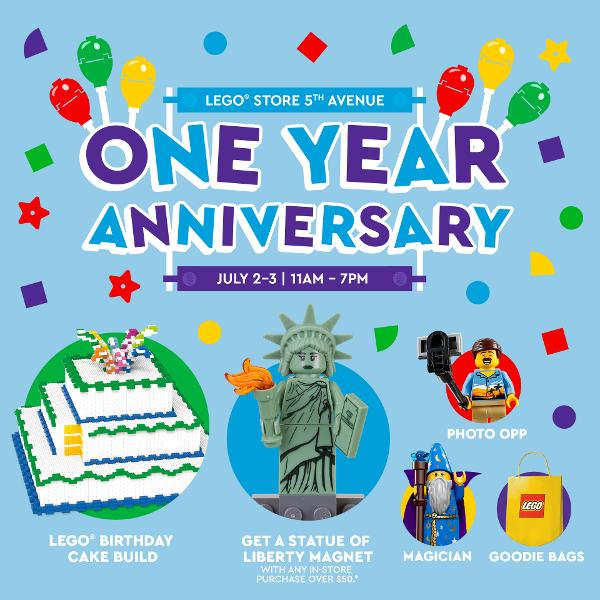 LEGO's marketing for its anniversary