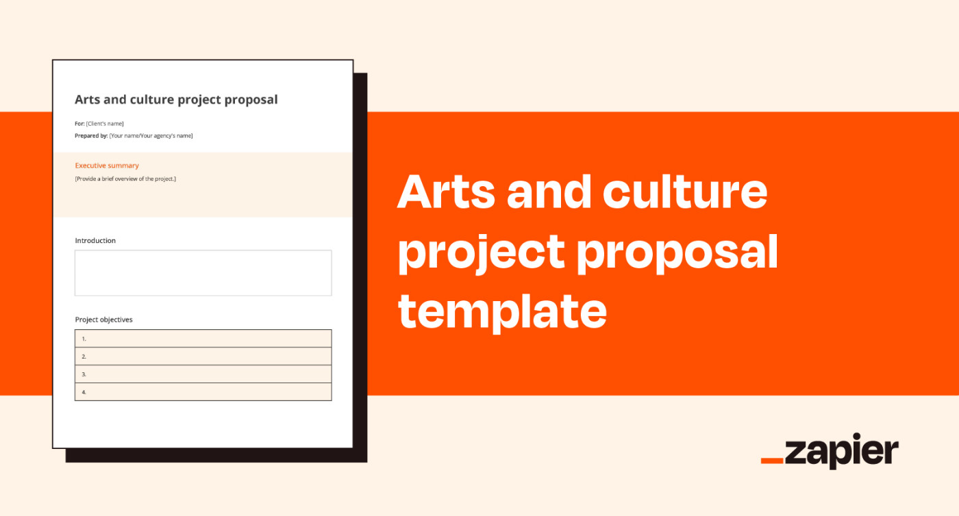 business proposal for a project