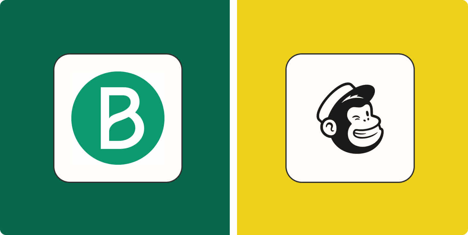 Hero image with the Sendinblue (now Brevo) and Mailchimp logos