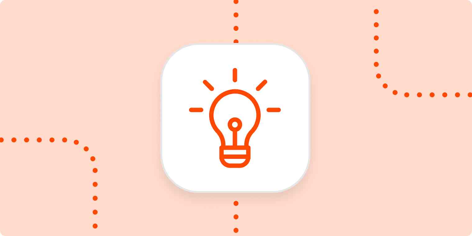 Hero image icon of a light bulb