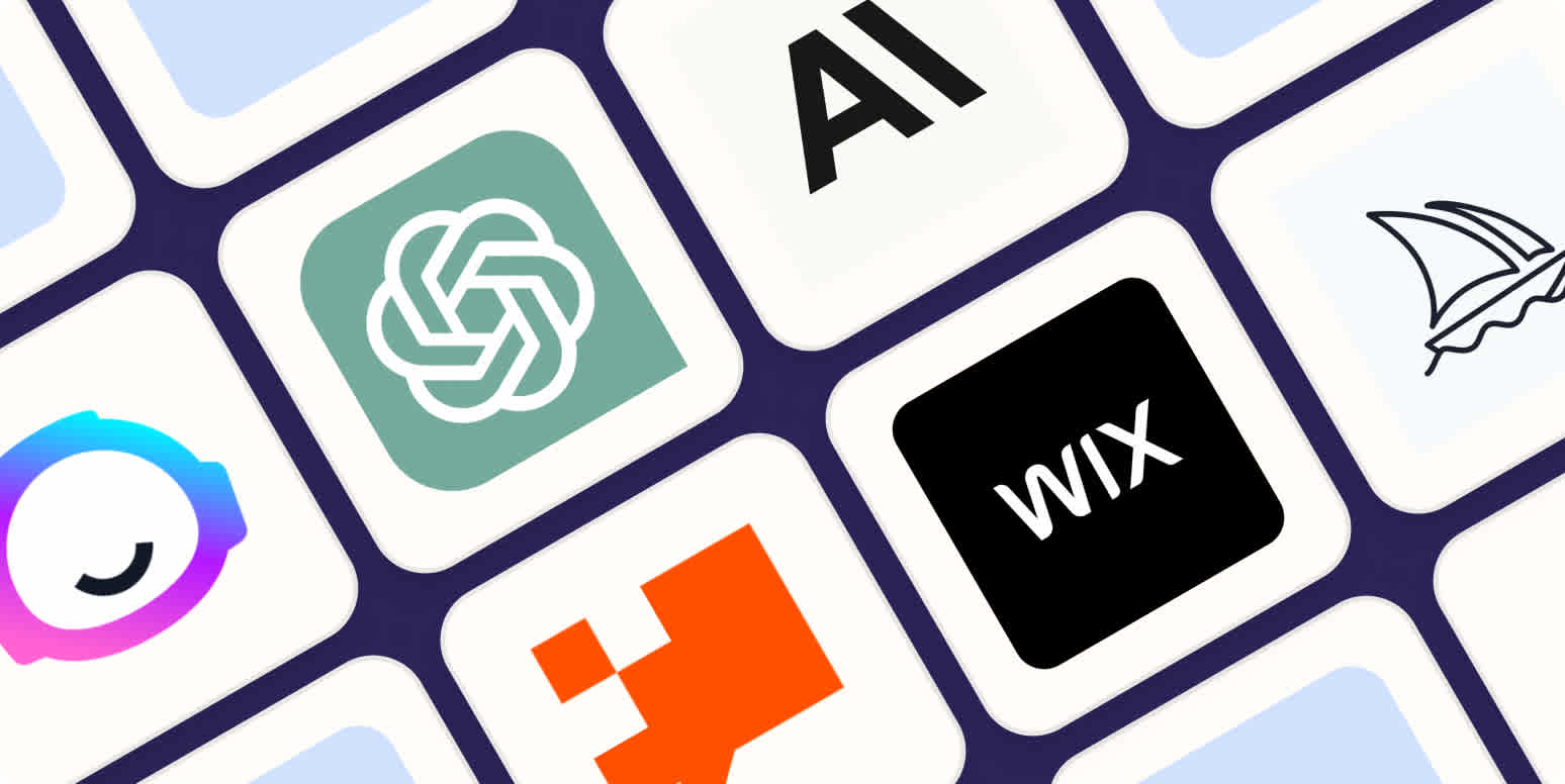 Hero image with the logos of the best generative AI tools