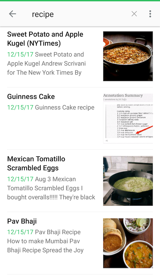 Evernote for Android