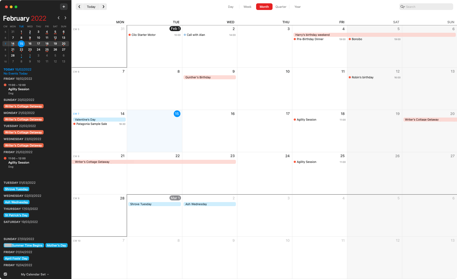 google calendar for macbook air desktop