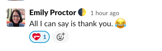 useful-work-emoji-04-yw A red YW emoji under a message