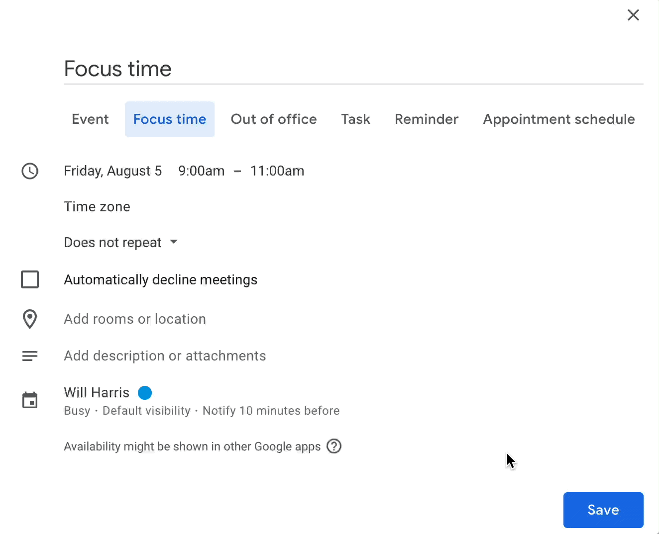 How to add focus time in Google Calendar—and why you should Zapier