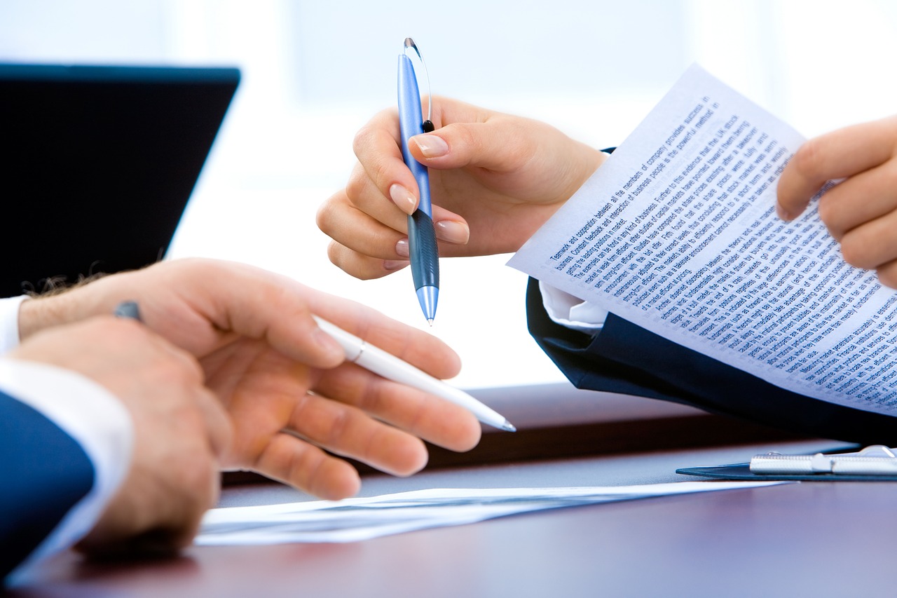 Sign contract
