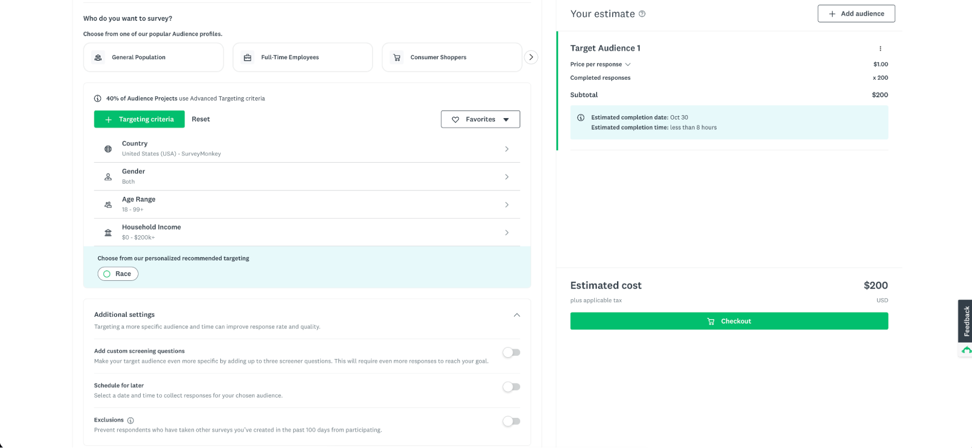 SurveyMonkey, our pick for the best survey app for buying responses