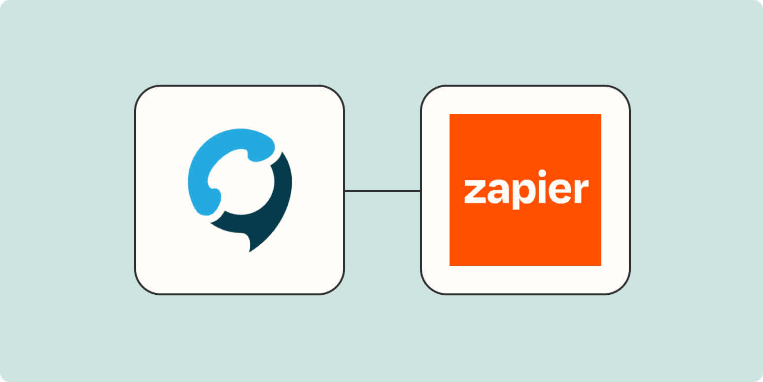 A hero image for a blog post about how Callingly uses Zapier.