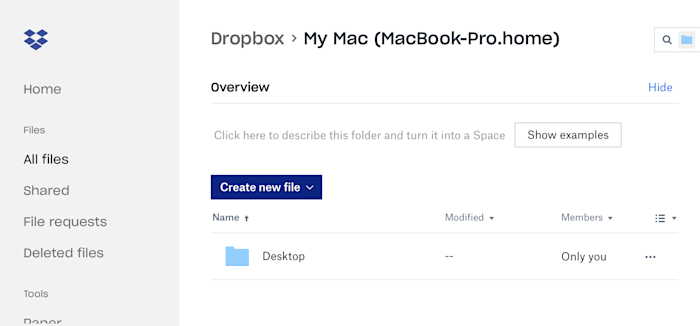 Using Dropbox On Mac