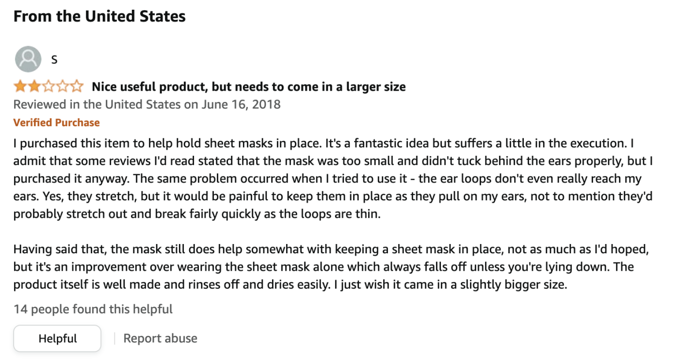 A review of silicone masks on Amazon