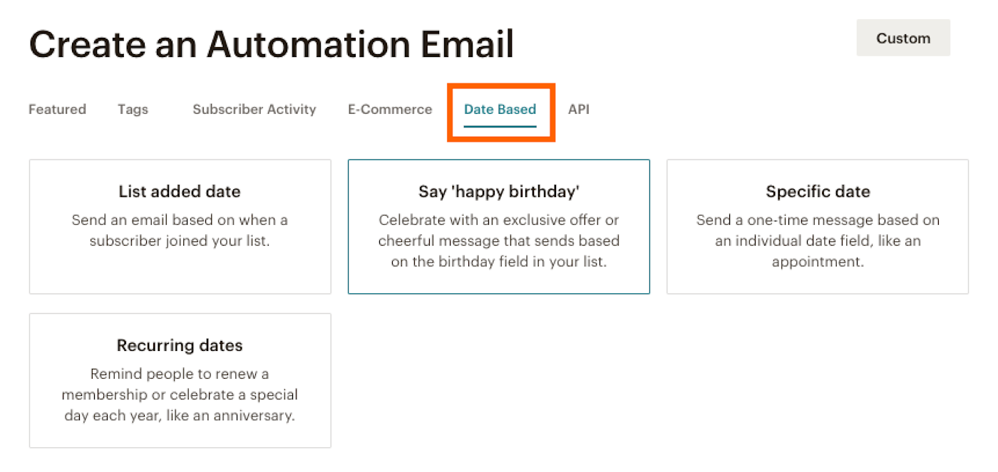 How to Create an Automated Email Campaign in Mailchimp