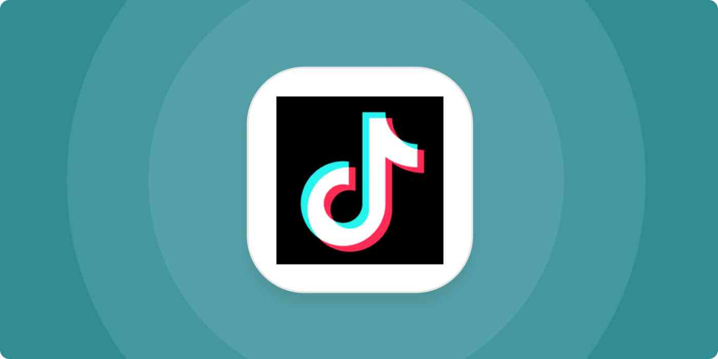 Hero image for TikTok app tips with the TikTok logo on a green background
