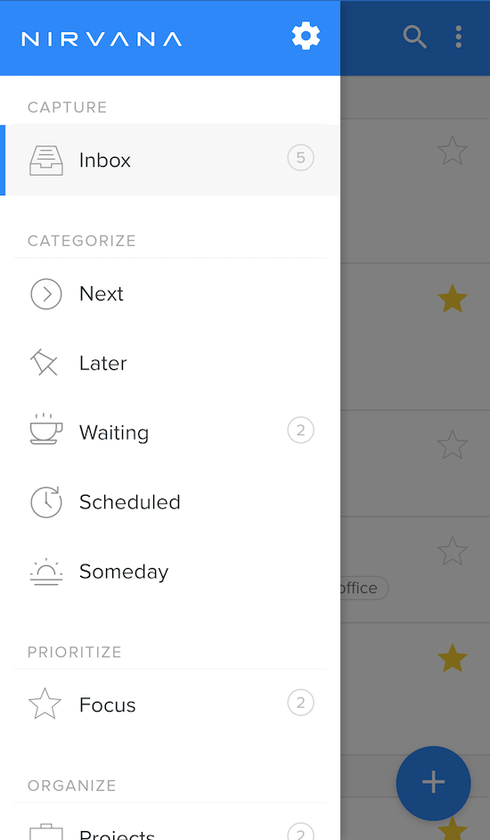 Nirvana GTD for Android