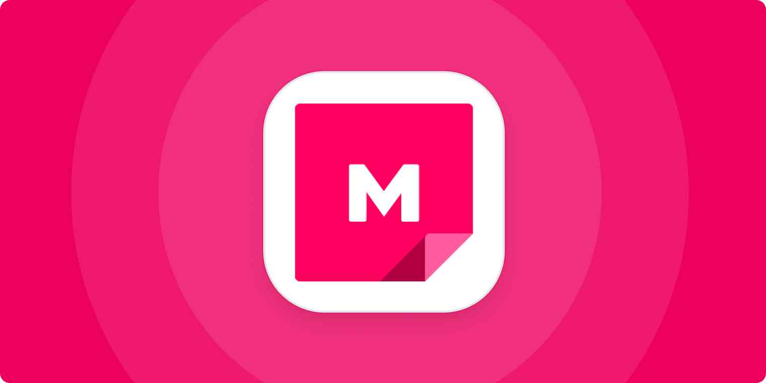 Hero image for app tips with the MURAL logo on a pink background
