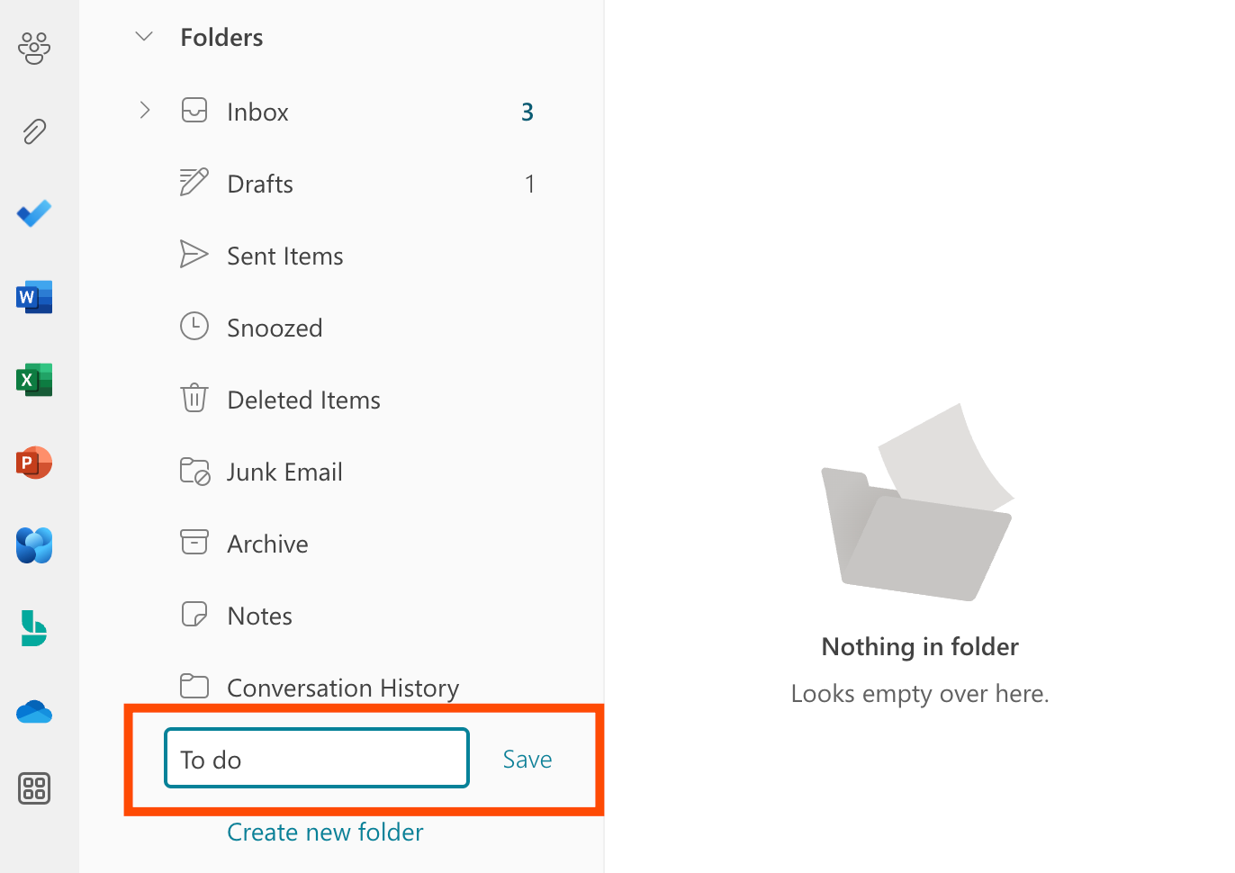 How to organize Outlook email using folders and rules