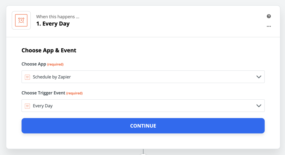 Schedule by Zapier