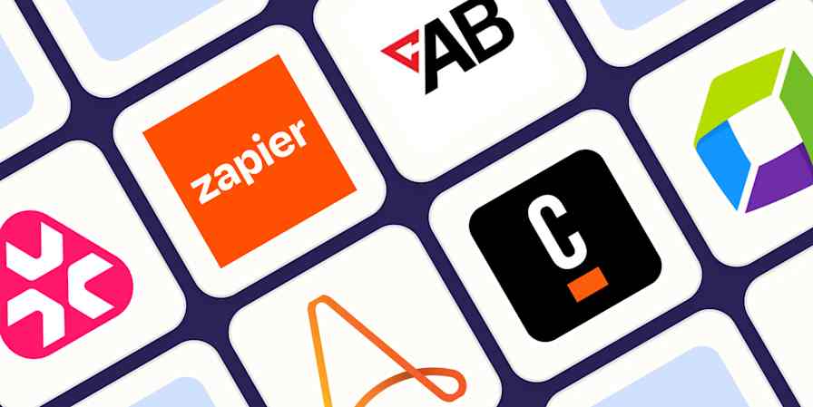 Hero image with the logos of the best IT automation software