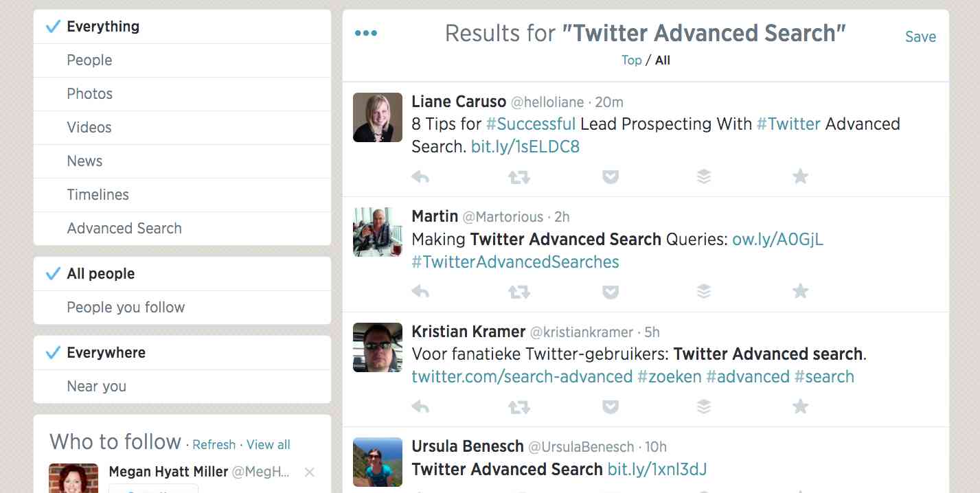 25 Effective Ways to Use Twitter Search for Marketing, Sales and Support
