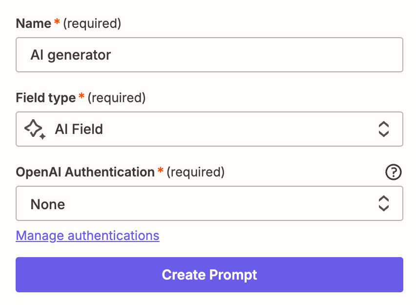 Screenshot of OpenAI authentication