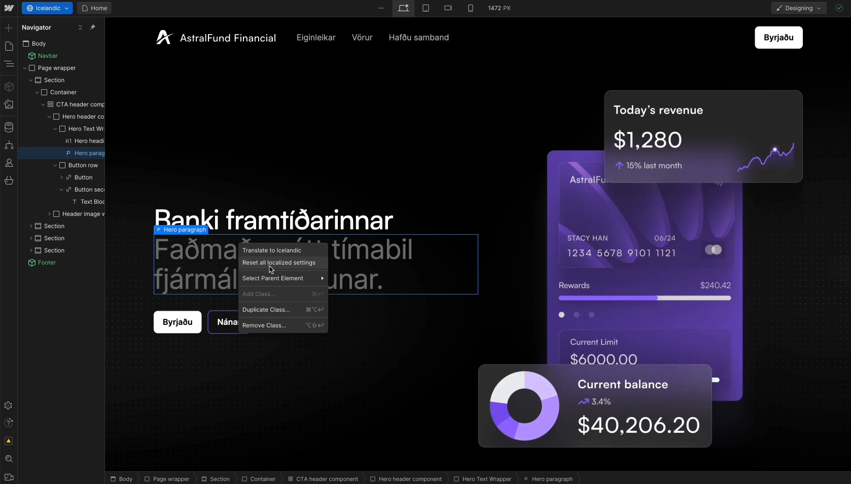 Webflow Localize overview