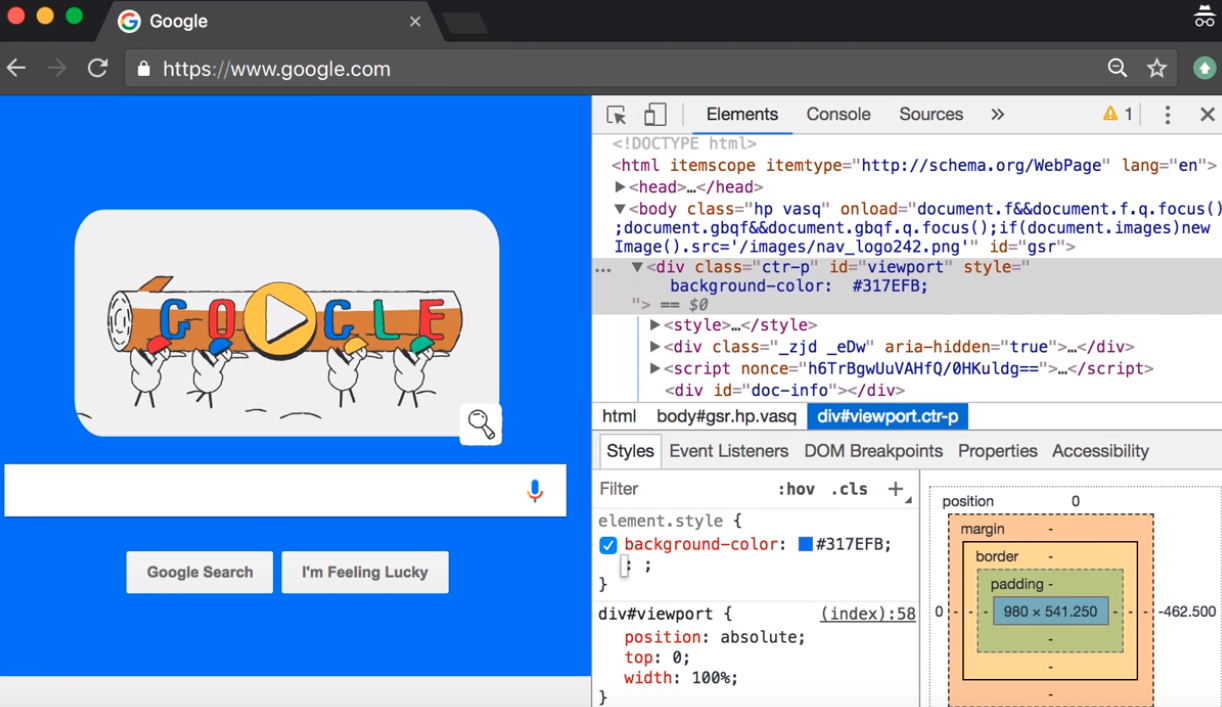 Chrome Dev Tools