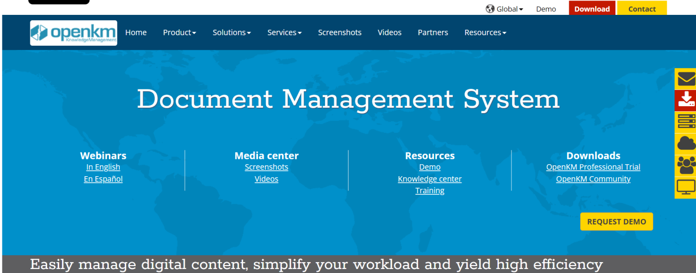 OpenKM, document management software for enterprises