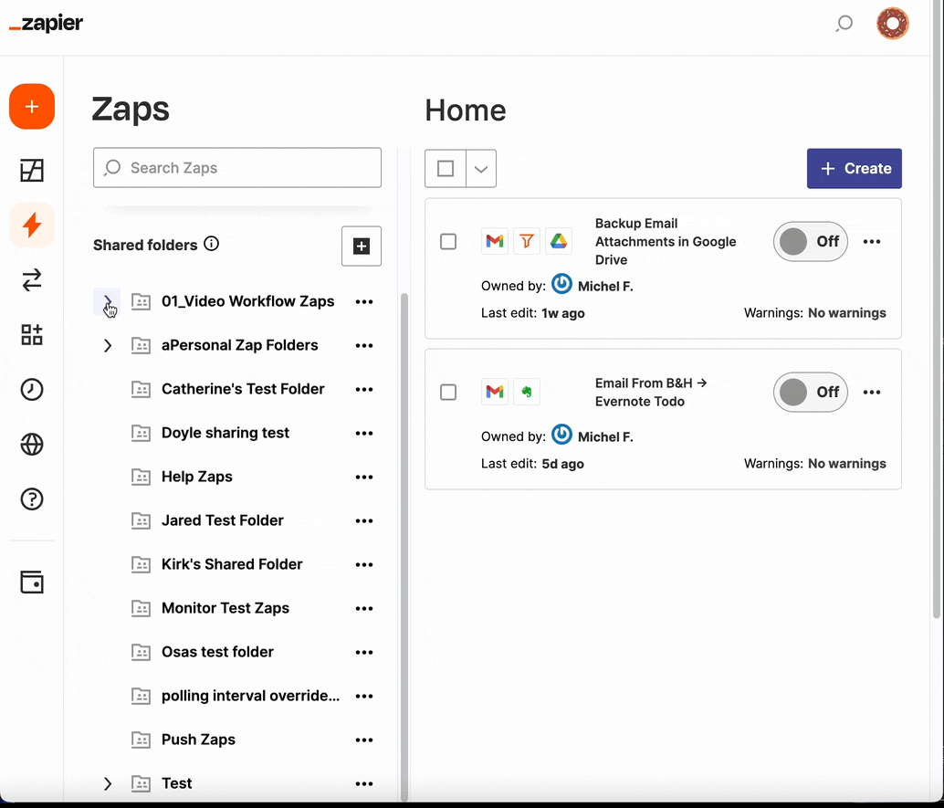 zapier with airtable