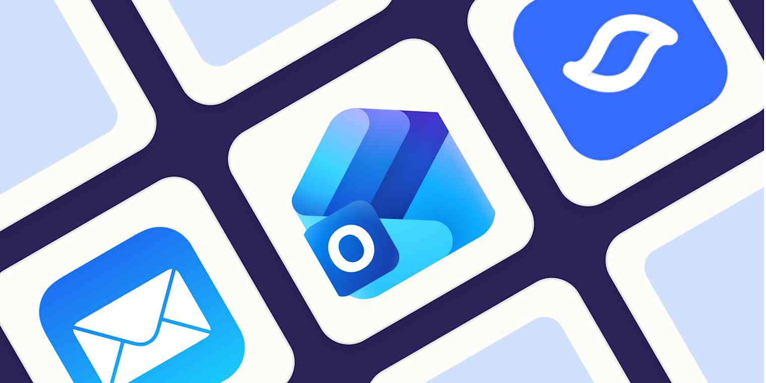 Hero image with the logos of the best Gmail alternatives