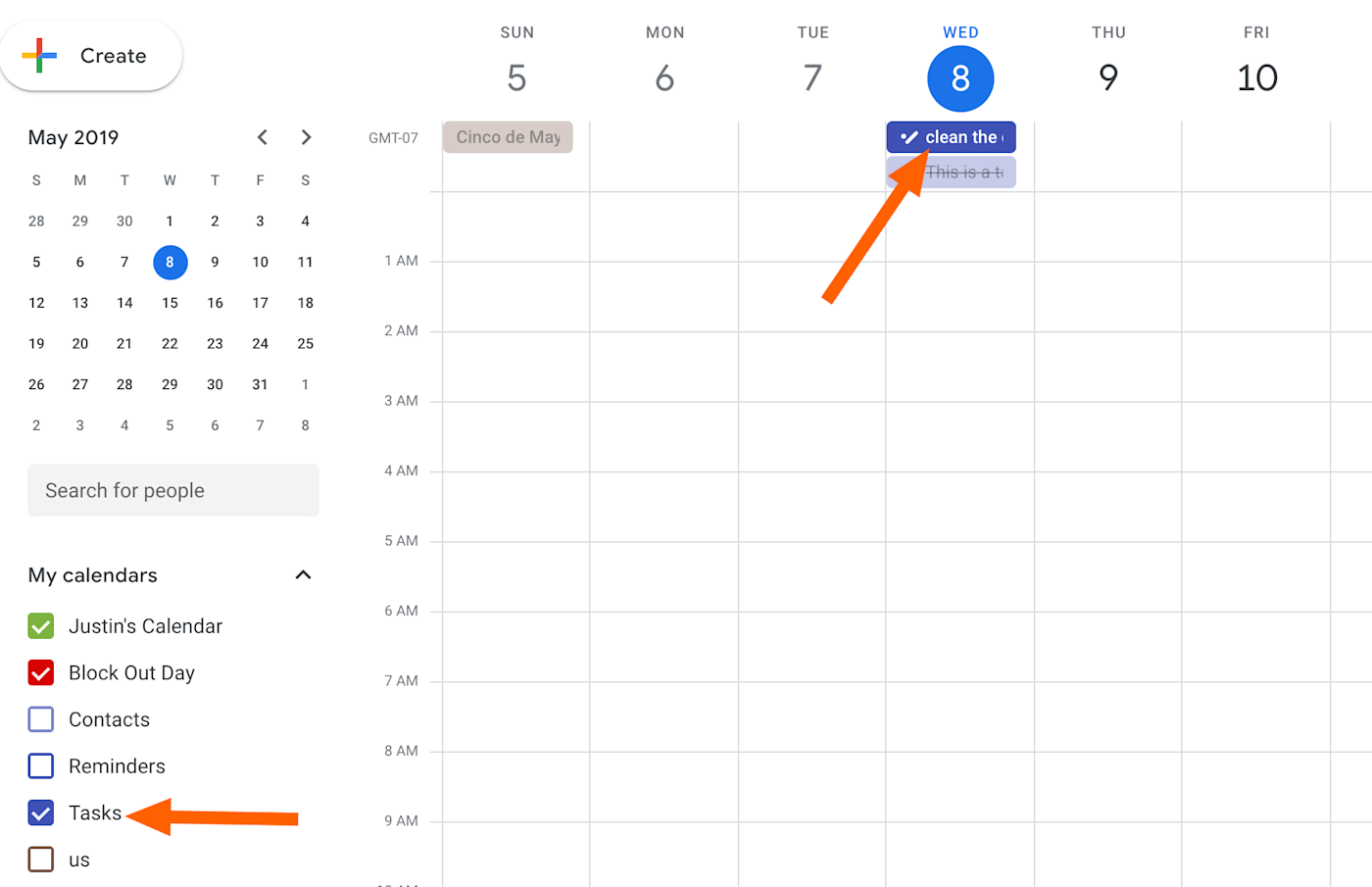 Google Task To Calendar - Denys Felisha