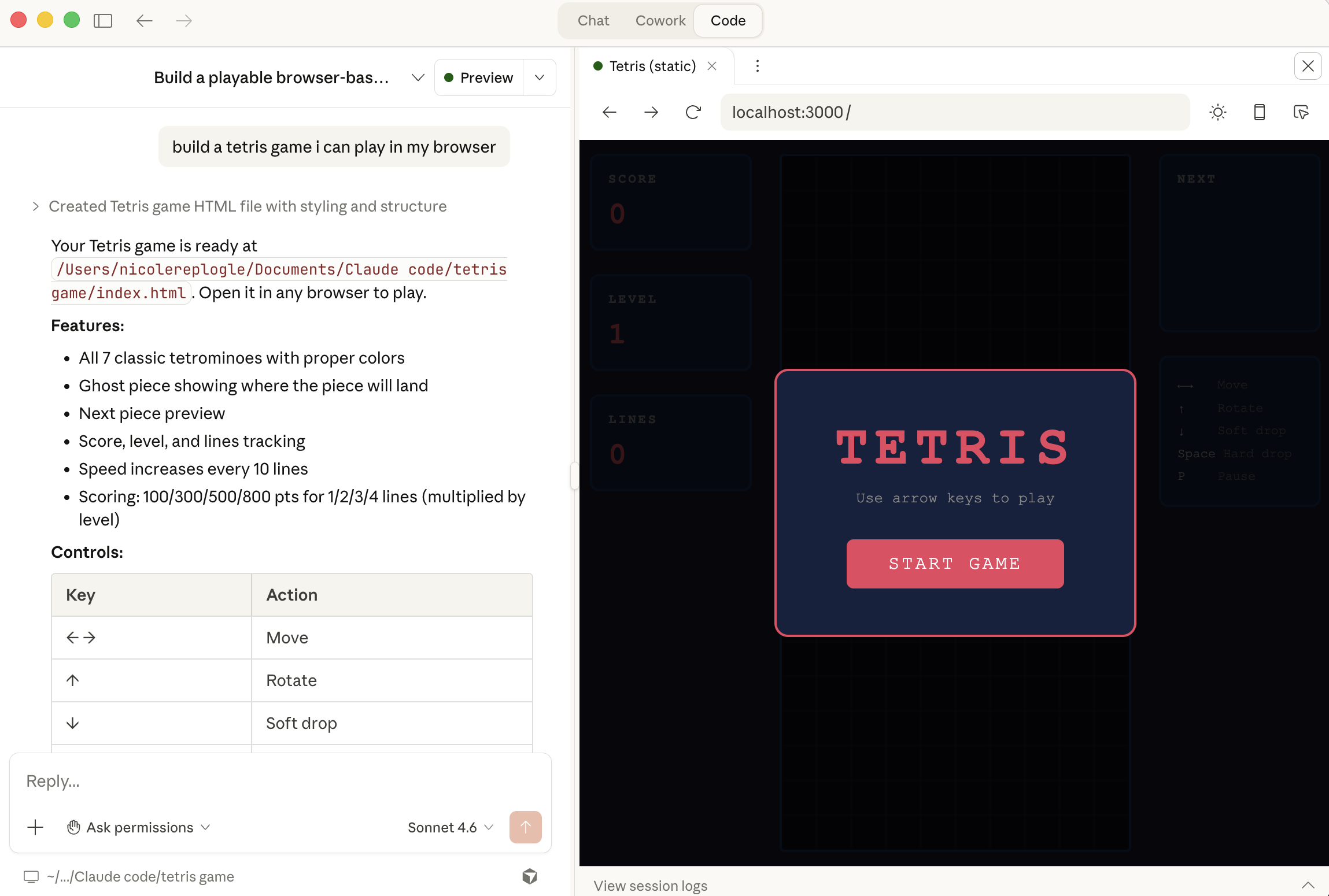 Claude Code, our pick for the best AI coding tool for working with large databases