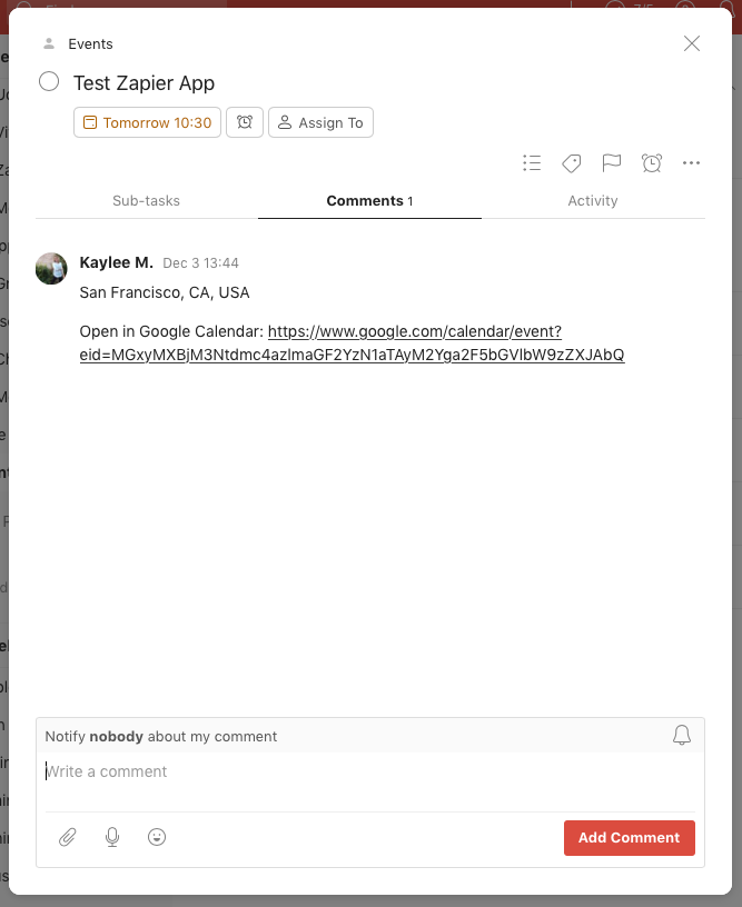 Add New Google Calendar Events To Todoist As Tasks Zapier