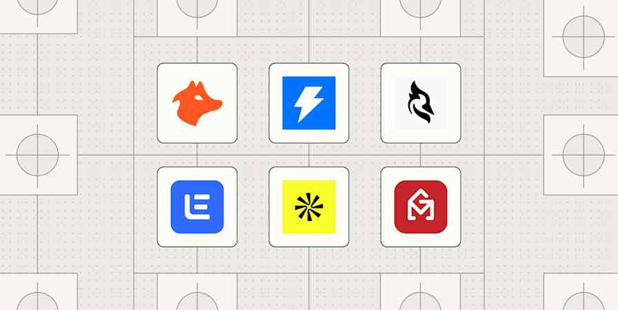 Hero image with the logos of the best cold email software