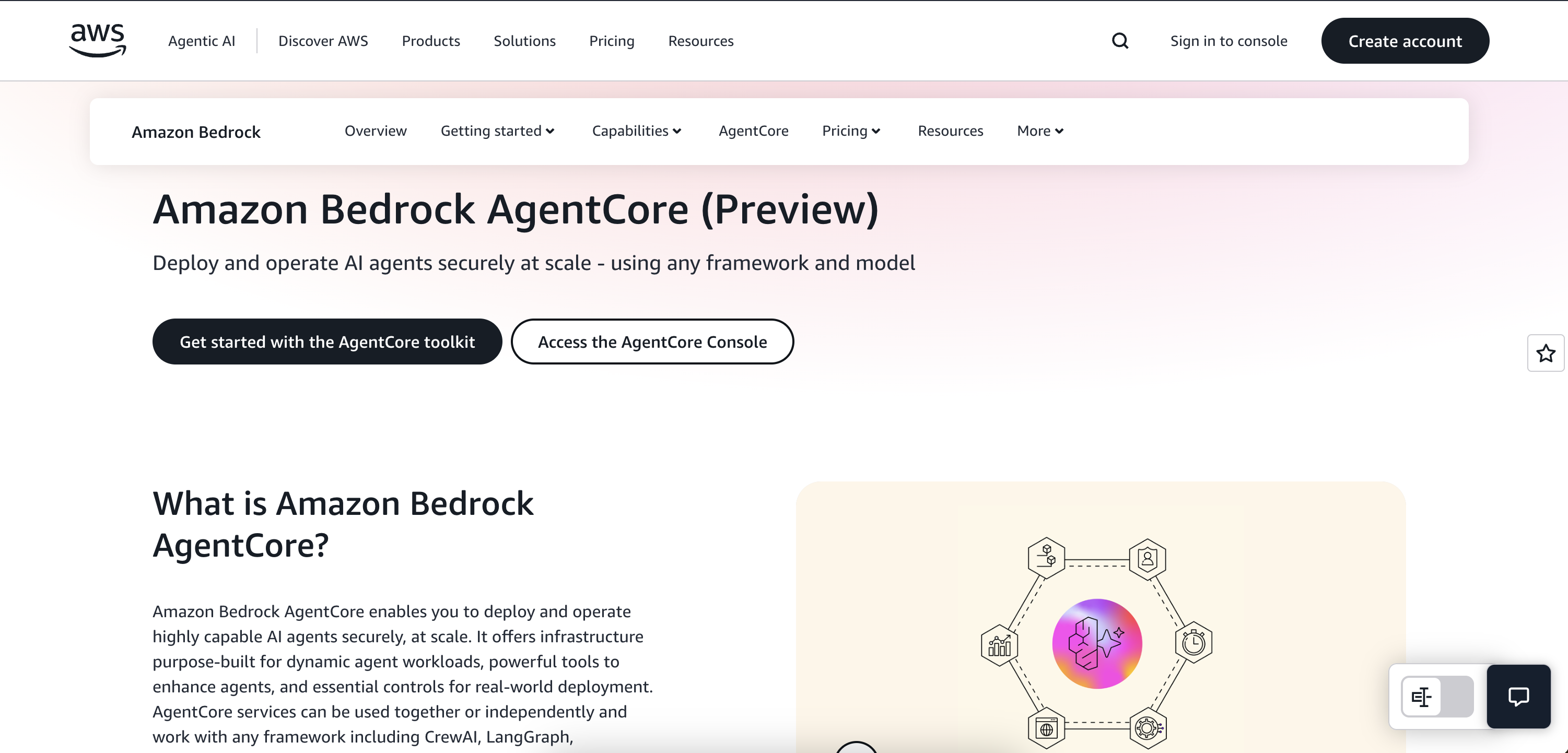 Amazon Bedrock, our pick for the best LangChain alternative for AWS users