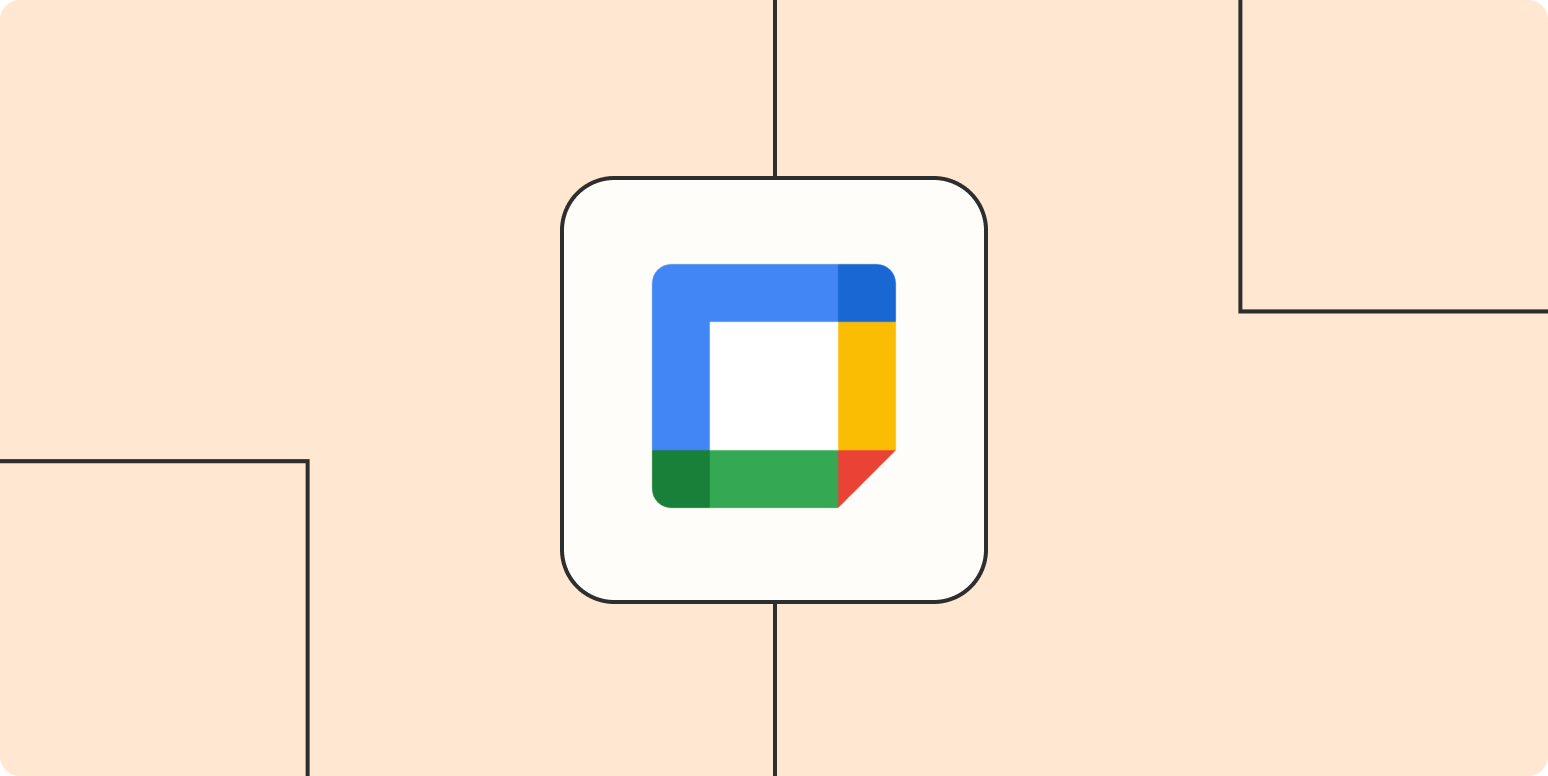 airtable zapier google calendar