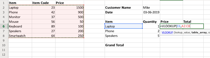 How to Use VLOOKUP in Excel Online