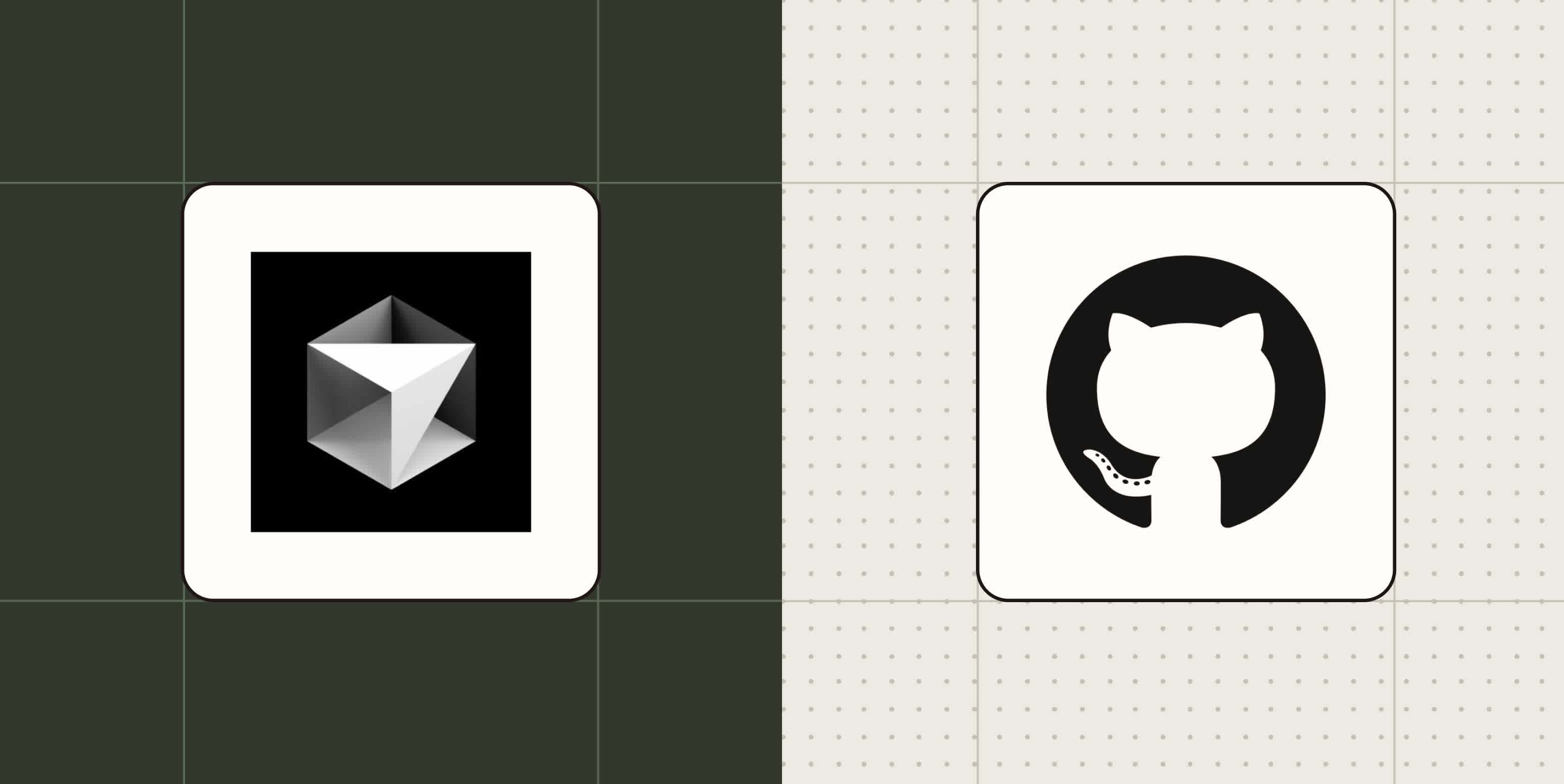 Hero image with the logos of GitHub and Cursor