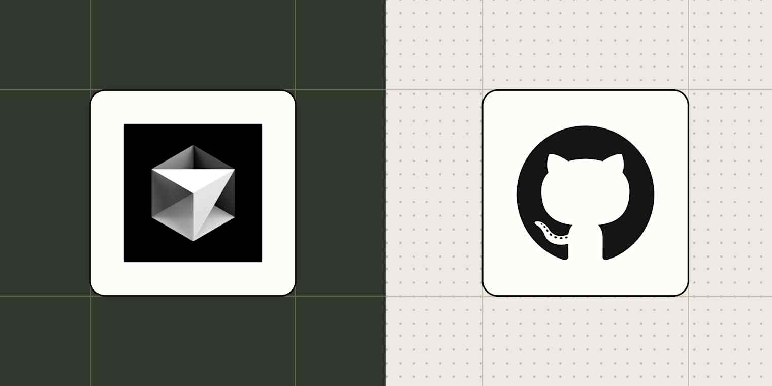 Hero image with the logos of GitHub and Cursor