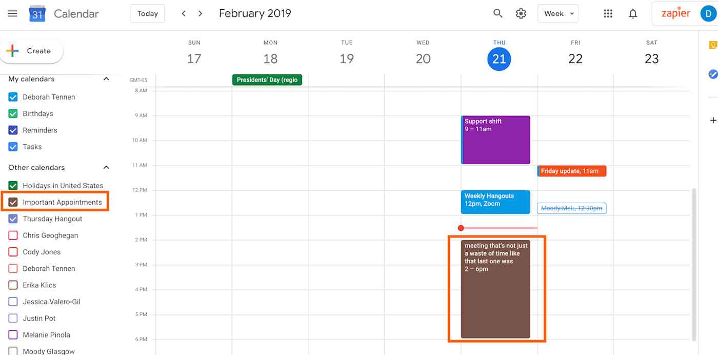 How To Share a Google Calendar and View Other Calendars