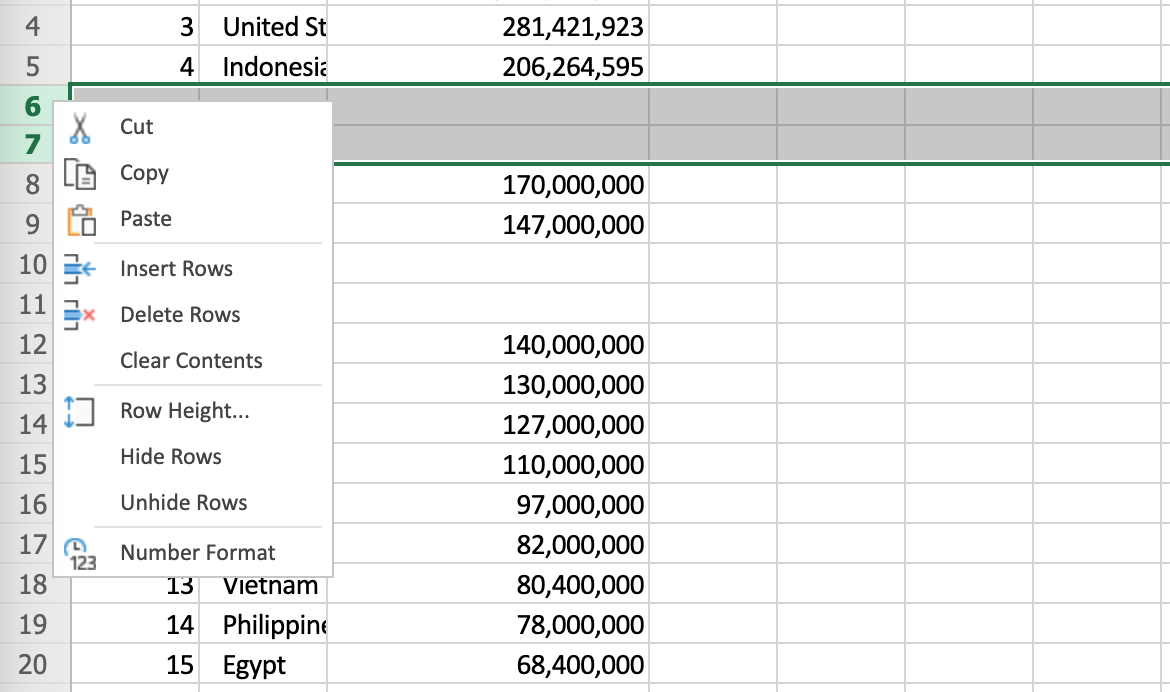 How To Remove Blank Rows In Excel Online