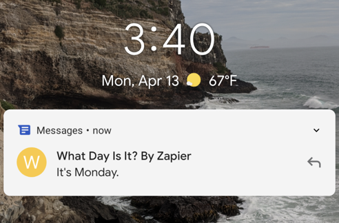 What Day Is It? By Zapier