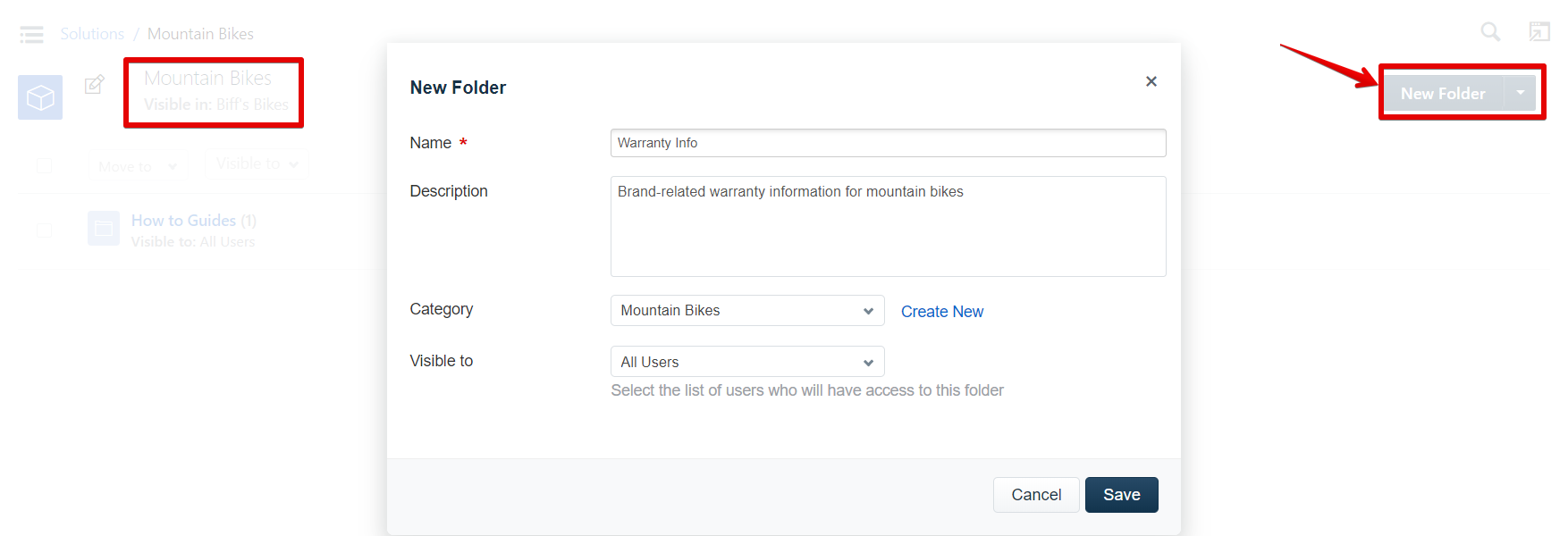 Freshdesk knowledge base