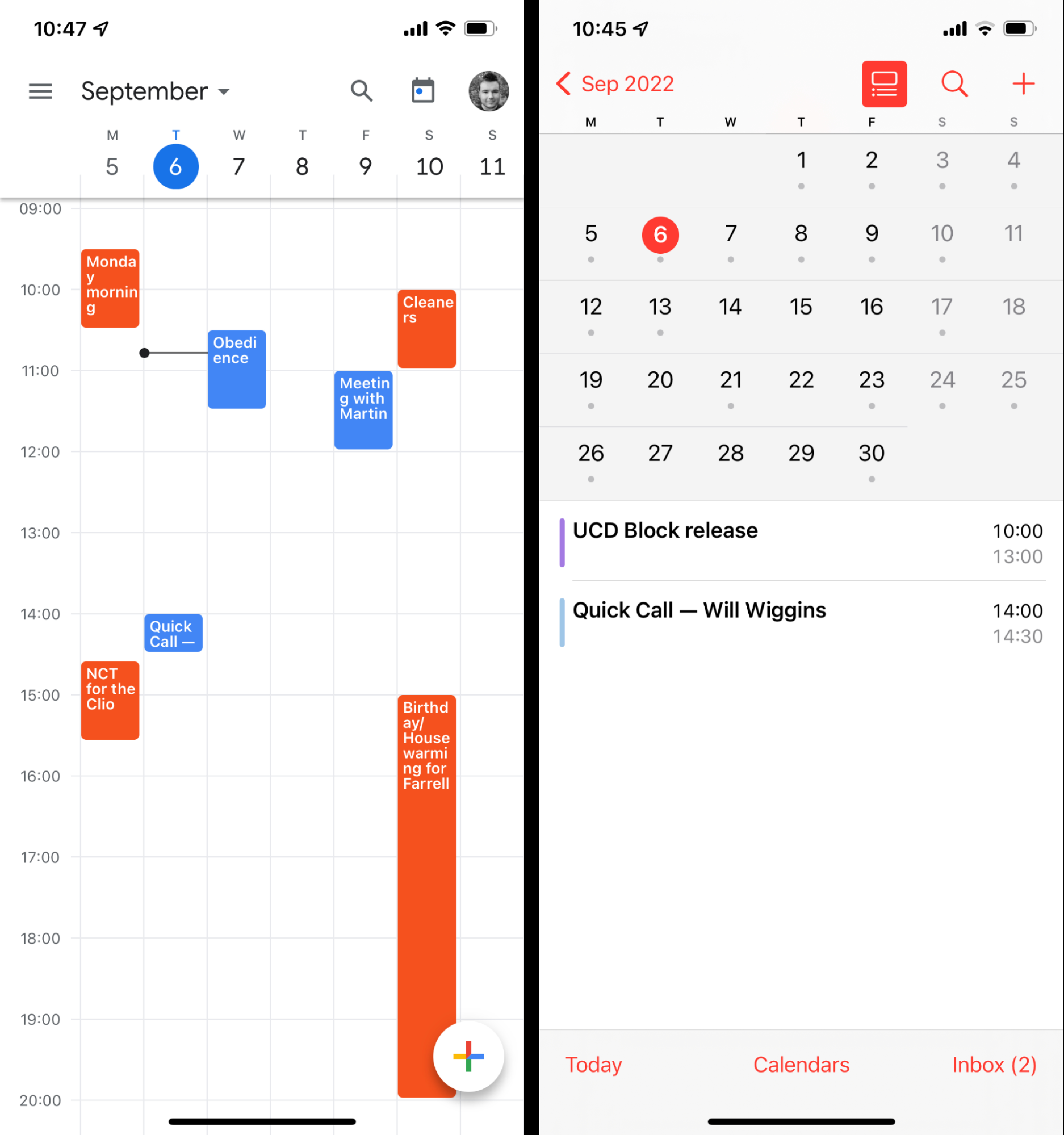 Google Calendar vs. Apple Calendar: Which should you use? | Zapier