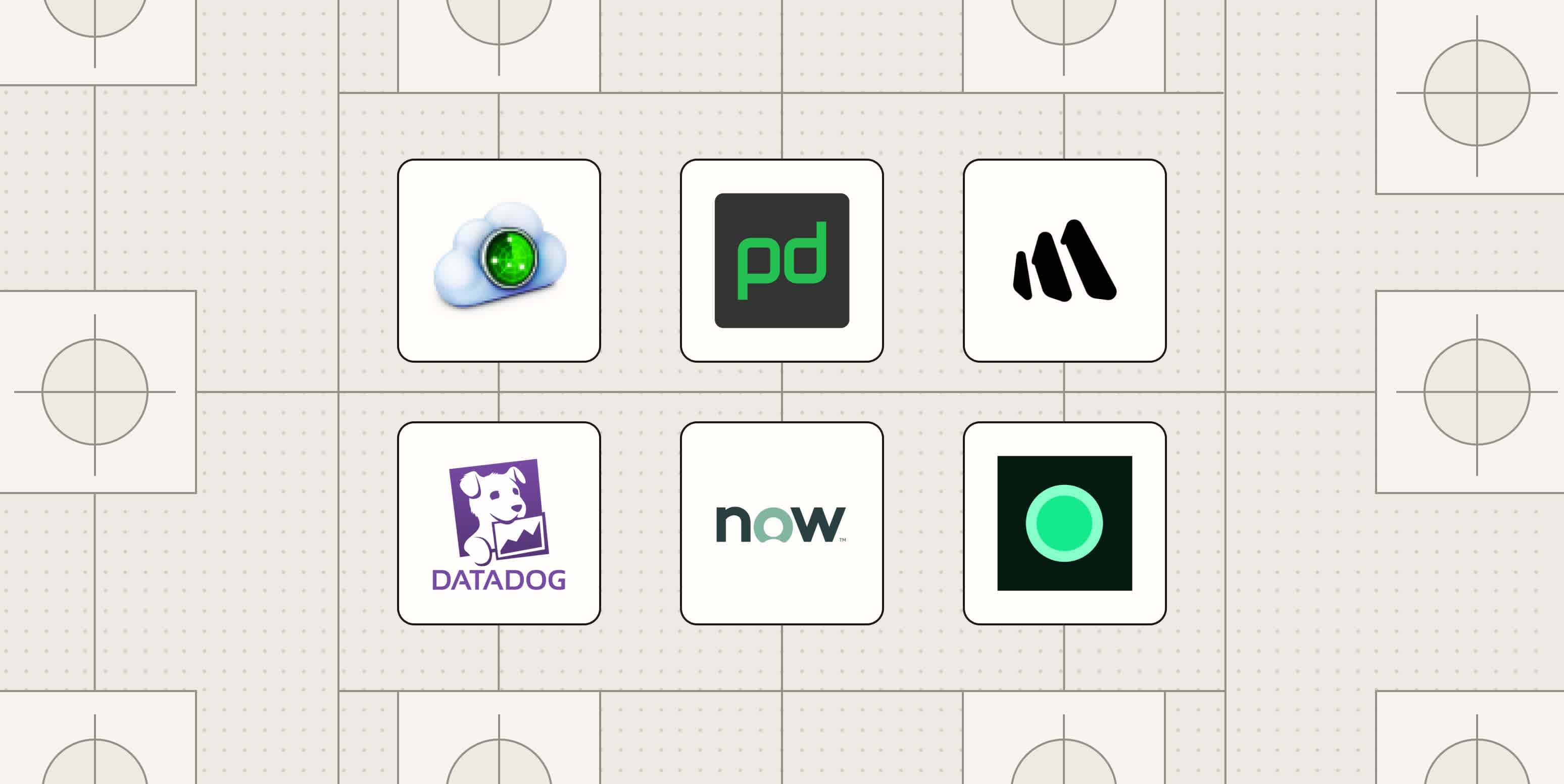 Hero image with the logos of the best AIOps platforms