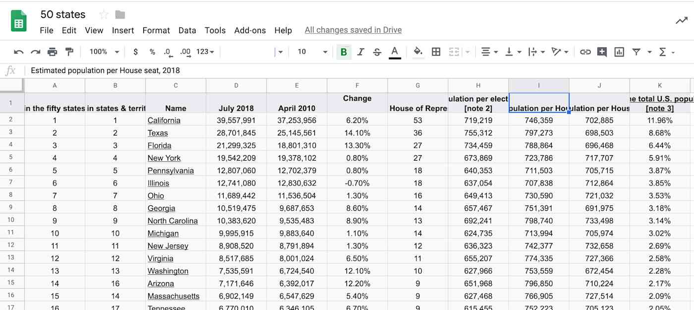 How to Filter in Google Sheets