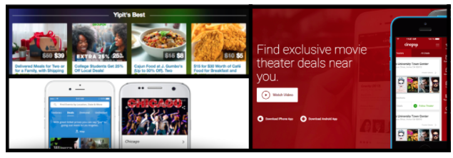 Entertainment savings apps